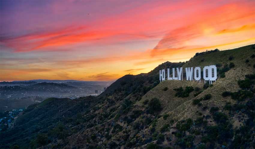 Hollywood sign