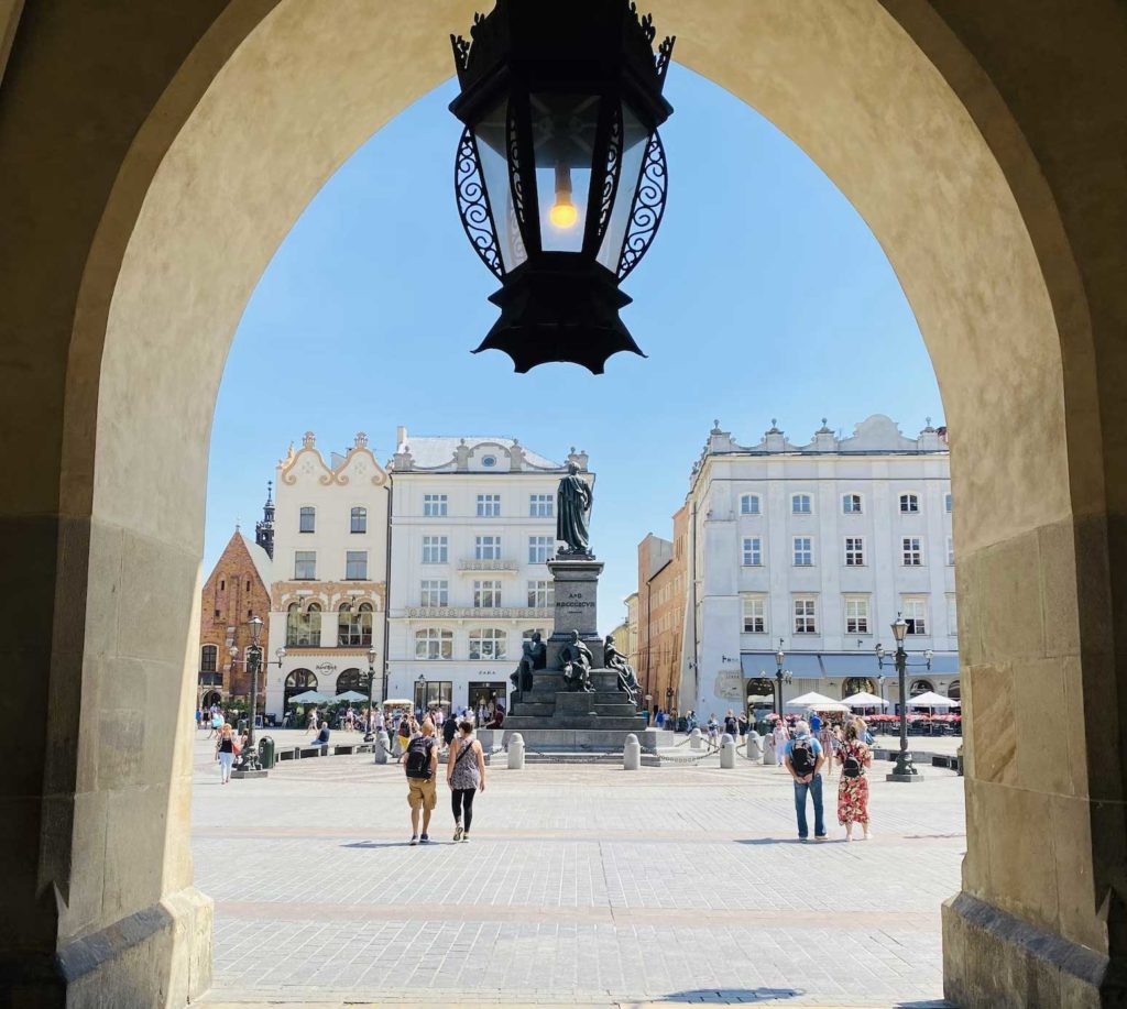 La vieille ville de Cracovie, Pologne