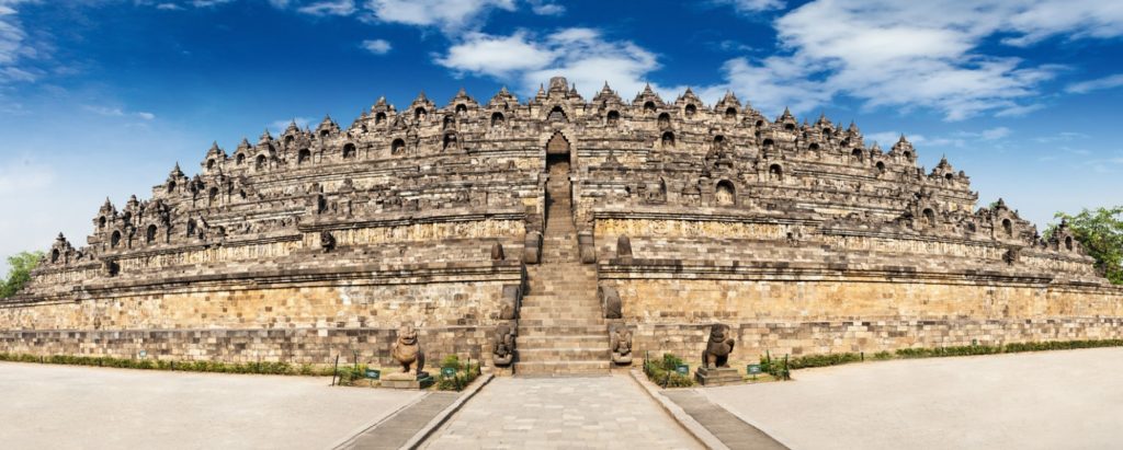 Le Temple Borobudur, Java