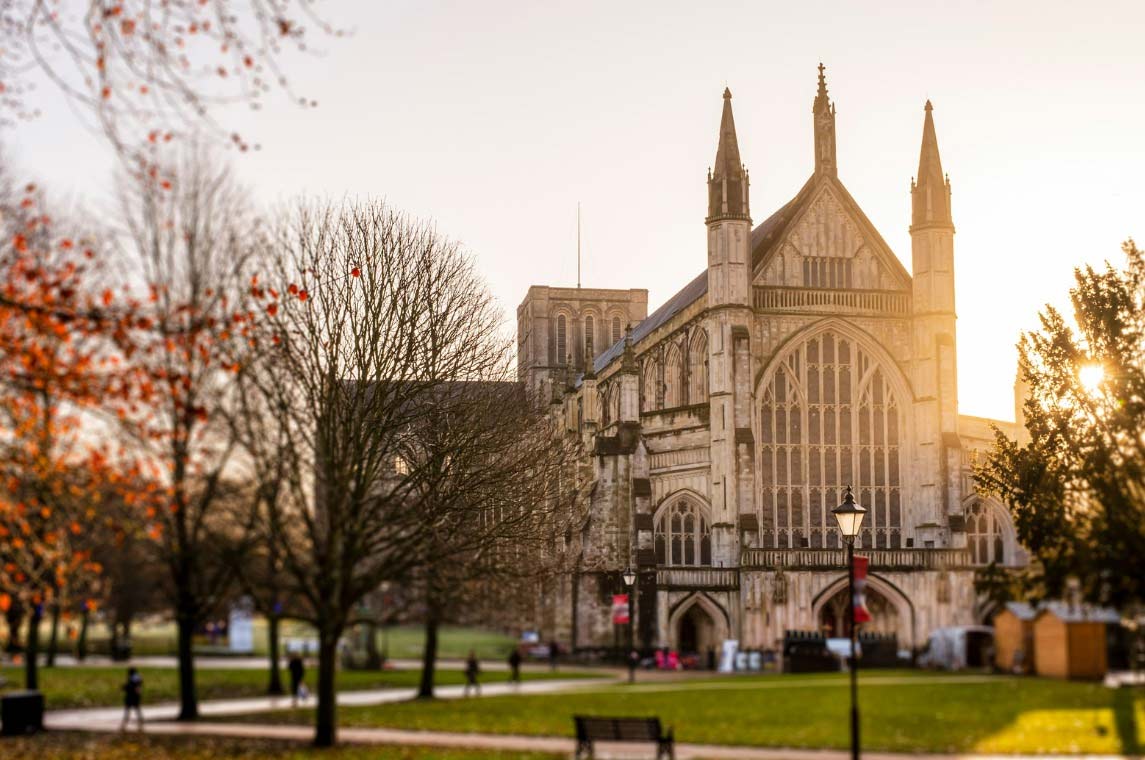 La Cathédrale de Winchester, Hampshire