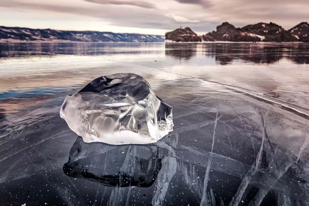 Le lac Baïkal, Sibérie